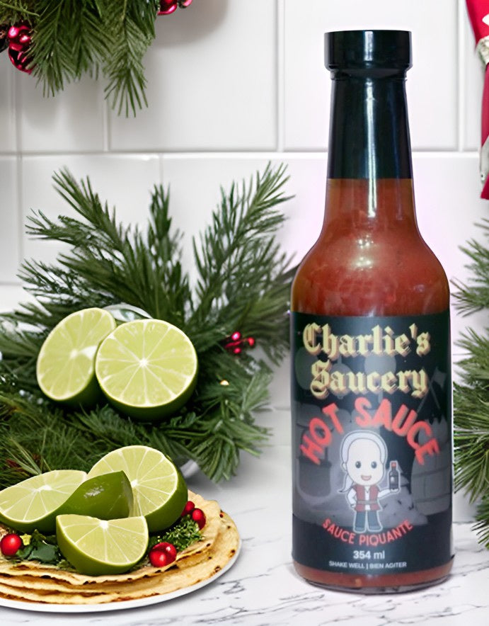 Charlie's Saucery Spicy BBQ Chicken Tacos